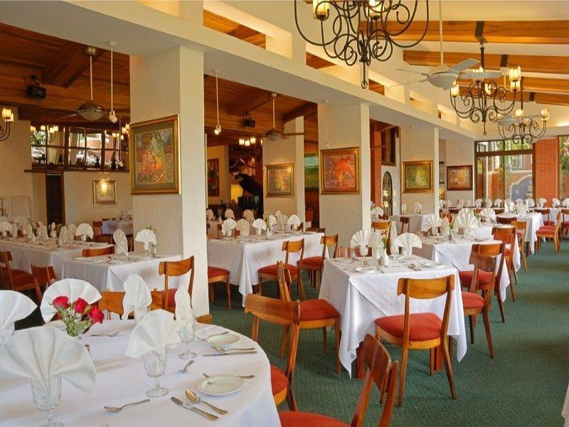 三角梅酒店 Santo Domingo De Heredia 餐厅 照片